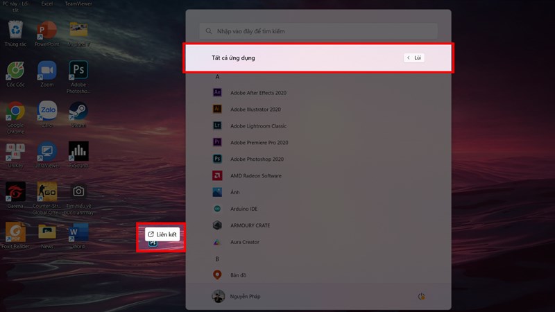 Cách ẩn hoặc hiện các icon Cách ẩn hoặc hiện các icon