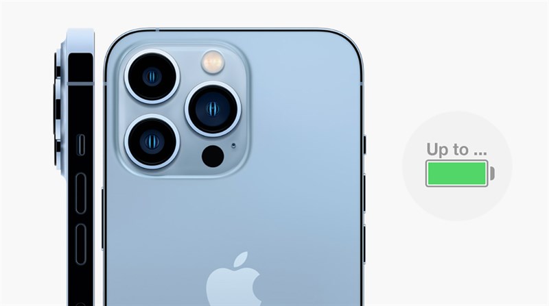 iPhone 13 Pro Max với pin trâu hơn iPhone 13 Pro Max với pin trâu hơn