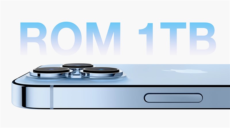 iPhone 13 Pro Max có phiên bản 1 TB iPhone 13 Pro Max có phiên bản 1 TB