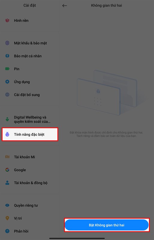 Khộng gian thứ hai Khộng gian thứ hai