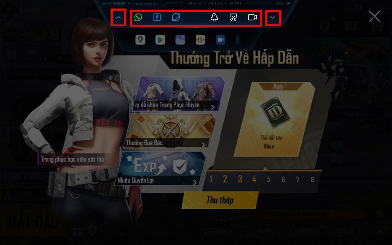 Cách bật Game Turbo