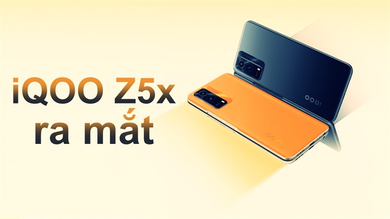 iQOO Z5x ra mắt iQOO Z5x ra mắt