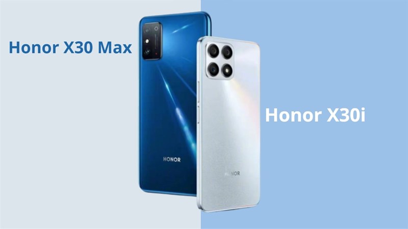 Thiết kế của Honor X30 Max, Honor X30i được tiết lộ