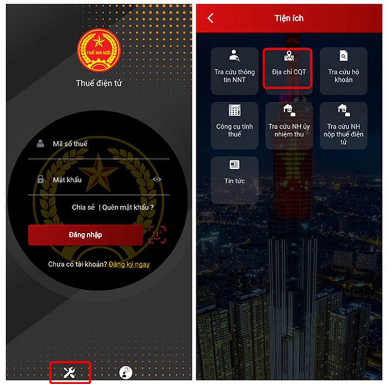 Cách tra cứu địa chỉ cơ quan thuế