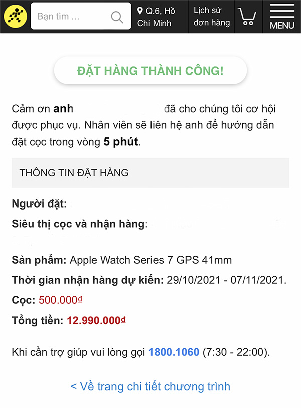 Mách bạn cách để sở hữu Apple Watch Series 7 cực dễ tại TGDĐ, xem ngay