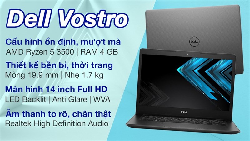 Laptop Dell Vostro 3405 R5 3500U Laptop Dell Vostro 3405 R5 3500U