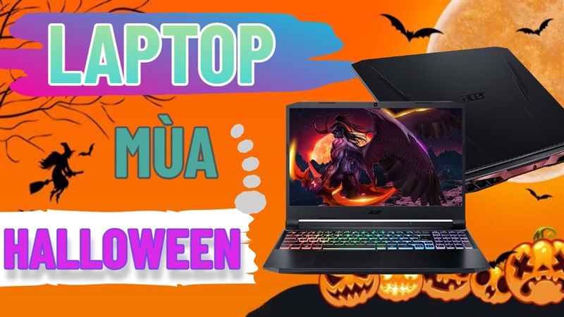 Laptop Không khí Halloween Laptop Không khí Halloween