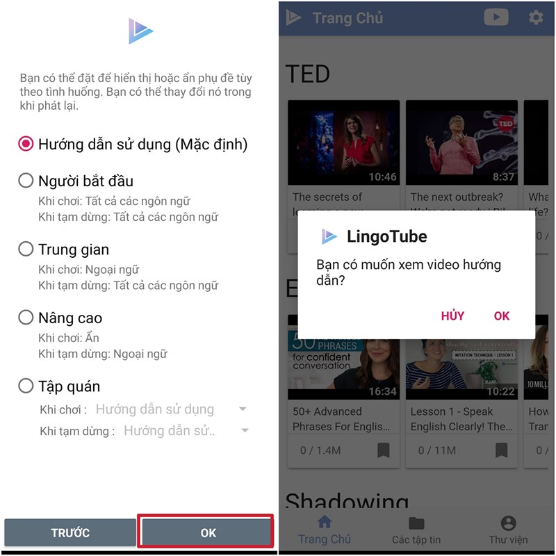 Cách xem phụ đề song ngữ trên YouTube bằng điện thoại