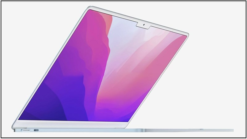 Hình ảnh render MacBook Air 2022 Hình ảnh render MacBook Air 2022