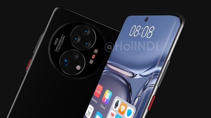 Huawei Mate 50 Pro xuất hiện với thiết kế cực kỳ ấn tượng: Màn hình cong 3D, cụm camera sau hầm hố…