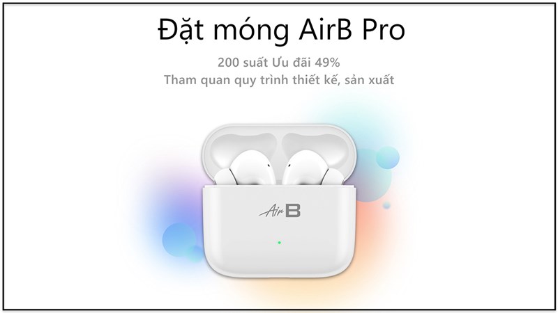 Tai nghe AirB đã có thể đặt trước