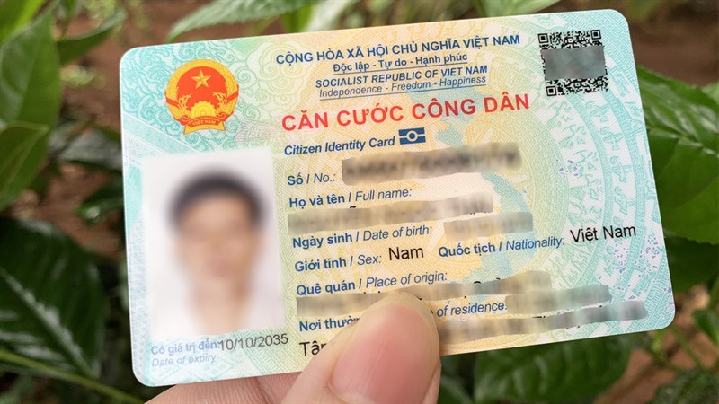 Cách đặt lịch làm CCCD