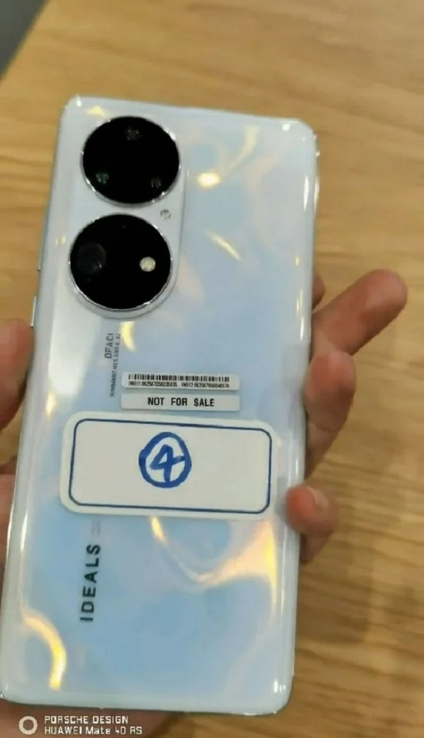 Huawei P50 Pro 5G bất ngờ lộ ảnh thực tế với màn hình cong cùng cụm camera sau hết sức độc đáo