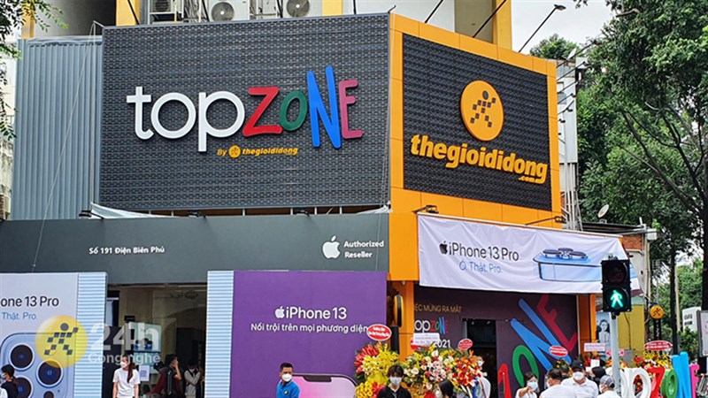 TopZone chính là kết quả của sự hợp tác giữa Thế Giới Di Động và Apple