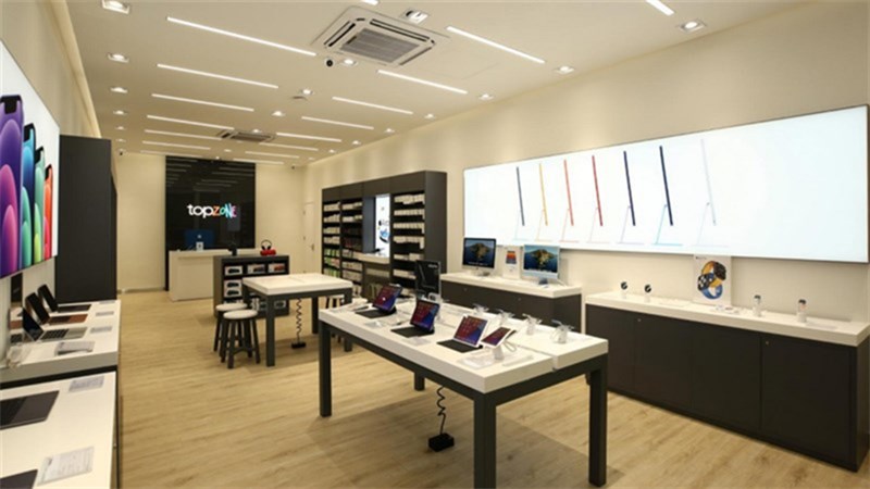 TopZone là cửa hàng chính hãng với độ uy tín cao.