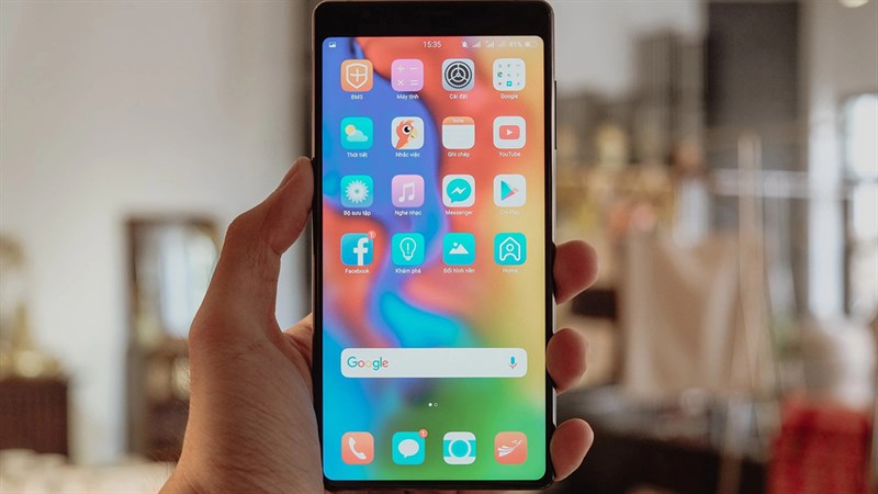 Mặt trước của điện thoại Bphone A60