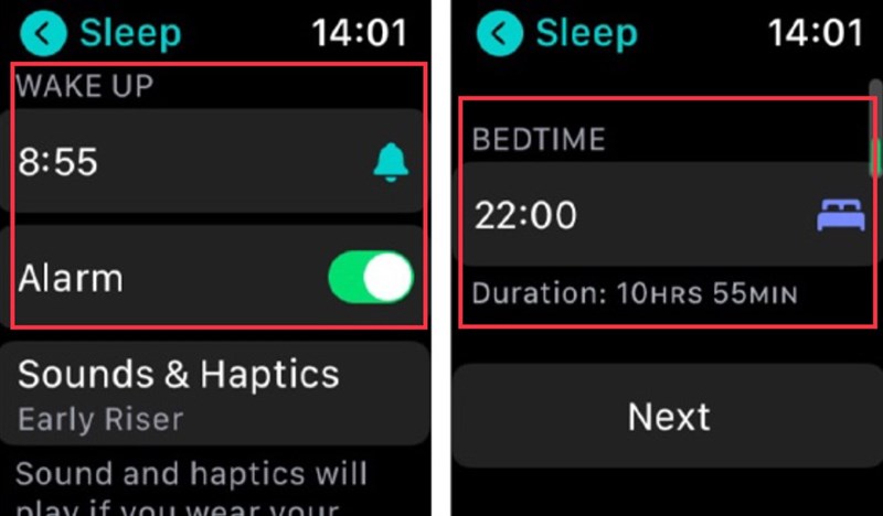 Cách theo dõi giấc ngủ trên Apple Watch
