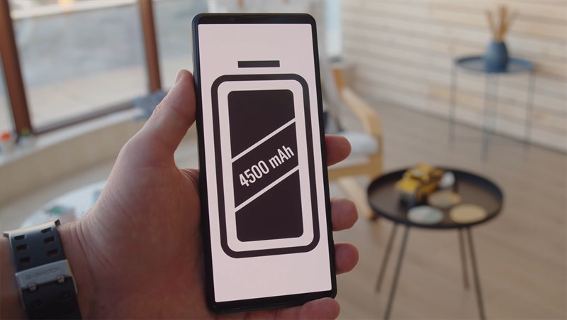 Sony Xperia Pro I được trang bị viên pin 4.500 mAh Sony Xperia Pro I được trang bị viên pin 4.500 mAh