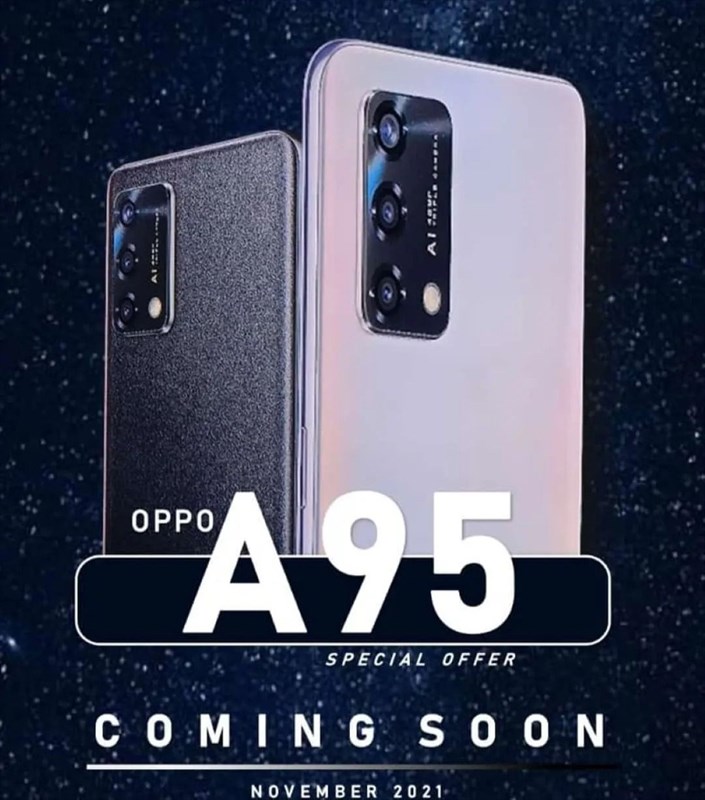 OPPO A95 4G sắp ra mắt tại thị trường Đông Nam Á OPPO A95 4G sắp ra mắt tại thị trường Đông Nam Á