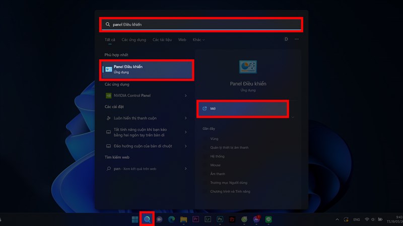 Thêm thứ vào ô thời gian trên thanh Taskbar