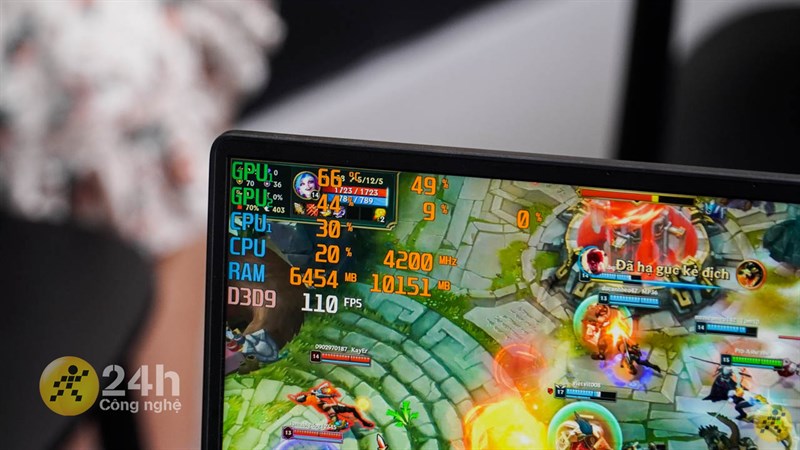 Card đồ họa rời RTX 3050 cho phép bạn chiến game ở cấu hình cao. Card đồ họa rời RTX 3050 cho phép bạn chiến game ở cấu hình cao.