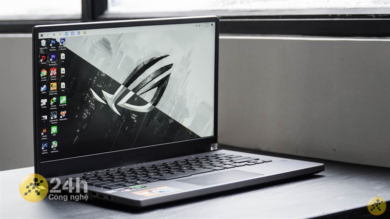 Màn hình hiển thị đẹp mắt của ASUS ROG Zephyrus G14. Màn hình hiển thị đẹp mắt của ASUS ROG Zephyrus G14.