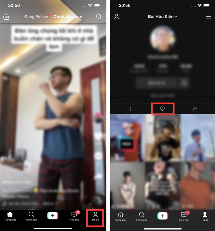 Cách xem các video đã thích trên TikTok Cách xem các video đã thích trên TikTok