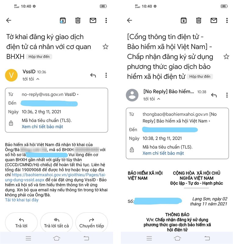 Cách thay đổi email trên VssID Cách thay đổi email trên VssID