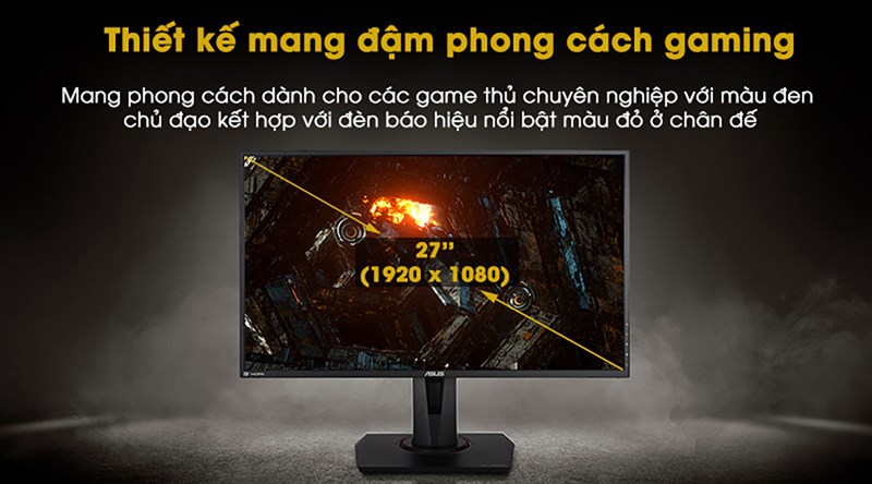 Quá hấp dẫn! Màn hình LCD Gaming Asus được giảm đến 1.5 triệu tại TGDĐ