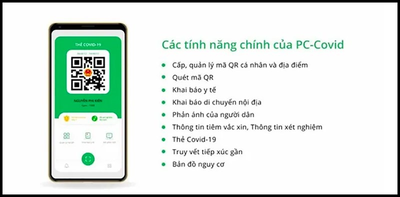 Chức năng PC Covid Chức năng PC Covid