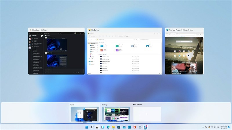 Cách tạo nhiều màn hình Desktop Windows 11