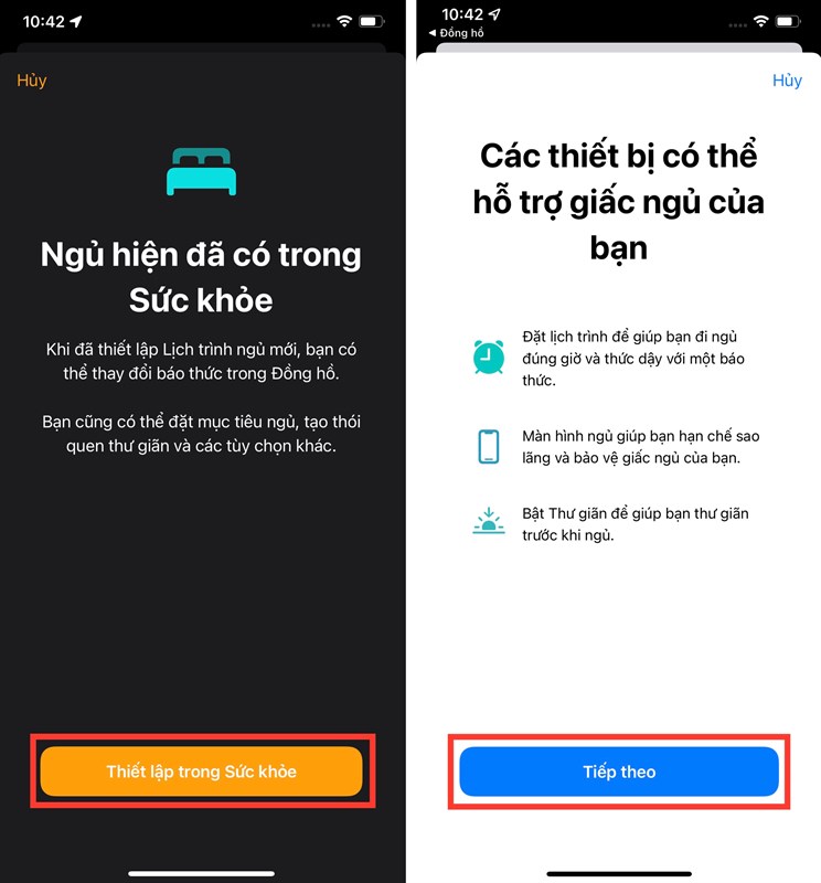 Cách cài đặt báo thức trên iOS 15