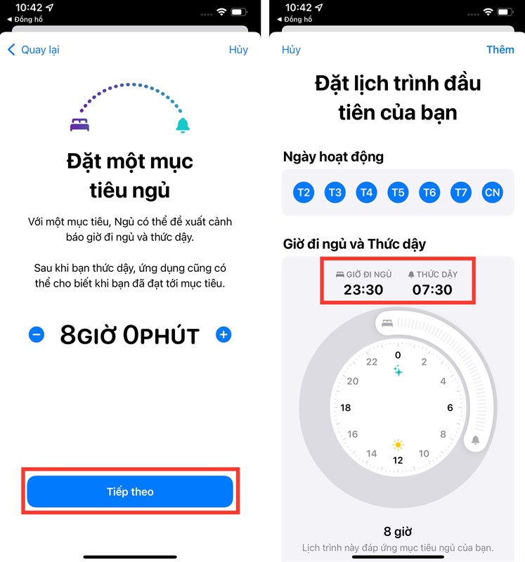 Cách cài đặt báo thức trên iOS 15