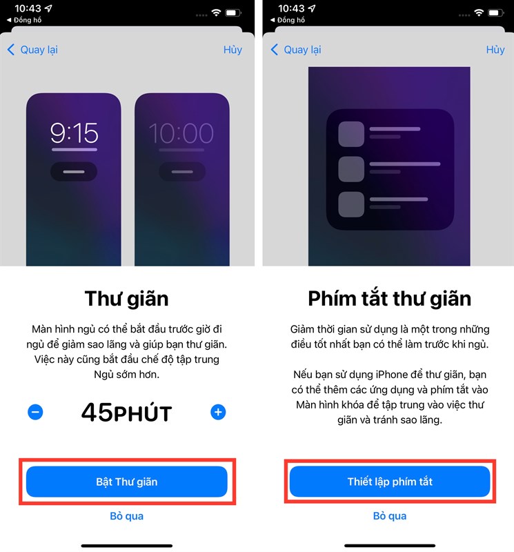 Cách cài đặt báo thức trên iOS 15