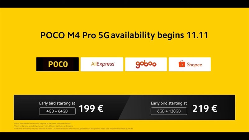 Ấn tượng về POCO M4 Pro 5G