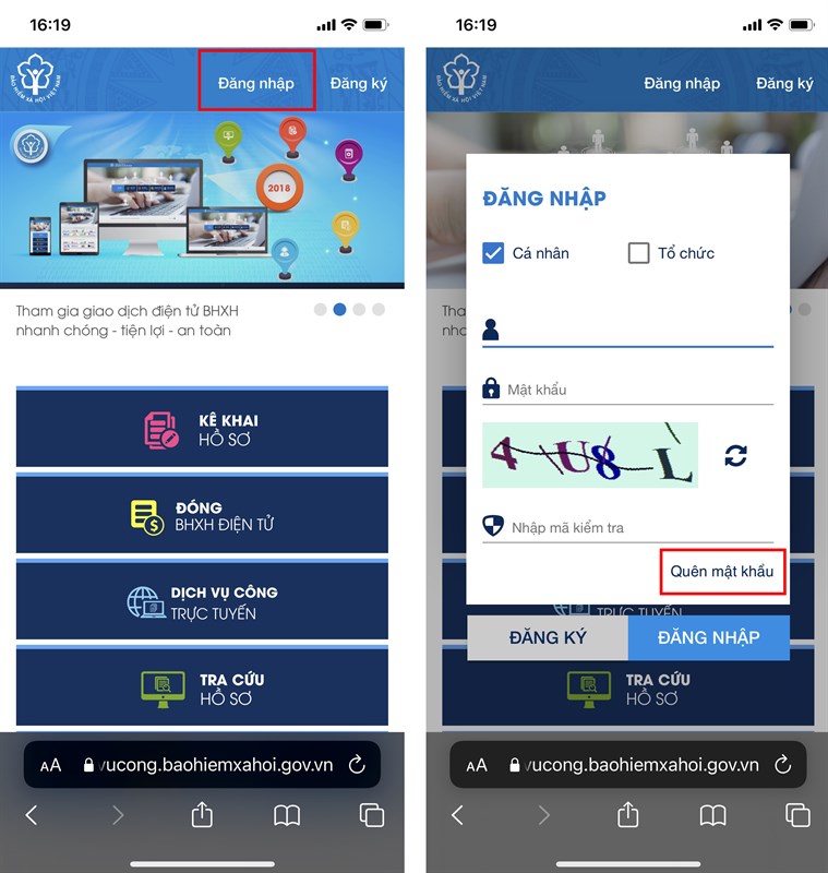 Cách đổi mật khẩu VssID Cách đổi mật khẩu VssID