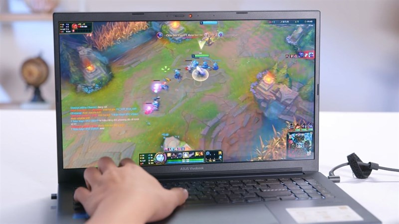 Thời lượng pin của ASUS VivoBook Pro 15 OLED K3500PC là khá ổn, đáp ứng được nhu cầu sử dụng của mình. Thời lượng pin của ASUS VivoBook Pro 15 OLED K3500PC là khá ổn, đáp ứng được nhu cầu sử dụng của mình.