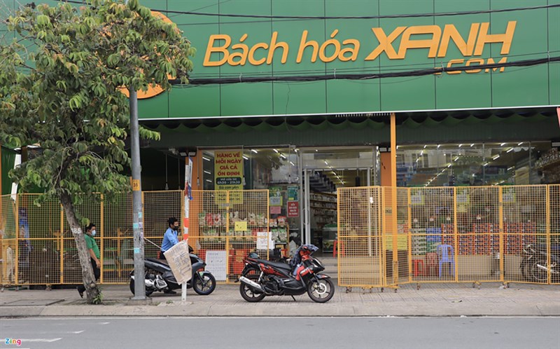 Cửa hàng Bách Hóa Xanh