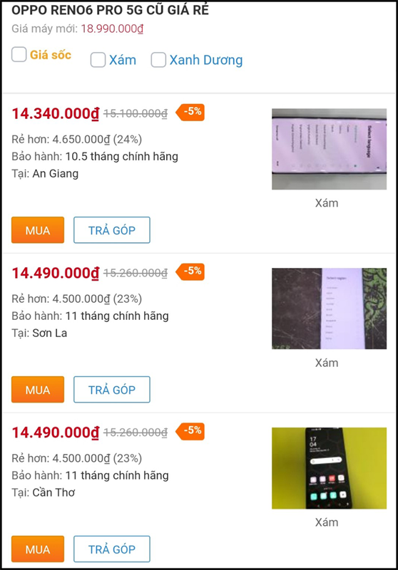 Điện thoại OPPO cũ giảm đến 30%, tha hồ lựa chọn từ giá rẻ đến cao cấp 65
