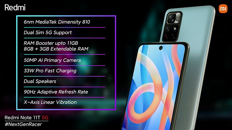 Mời bạn đánh giá về giá bán Redmi Note 11T 5G, mình thì cho 10 điểm