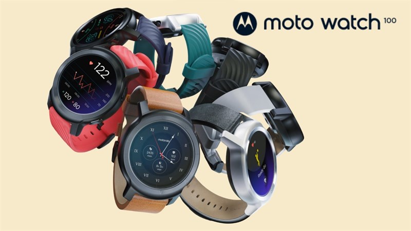 Moto Watch 100 chính thức ra mắt