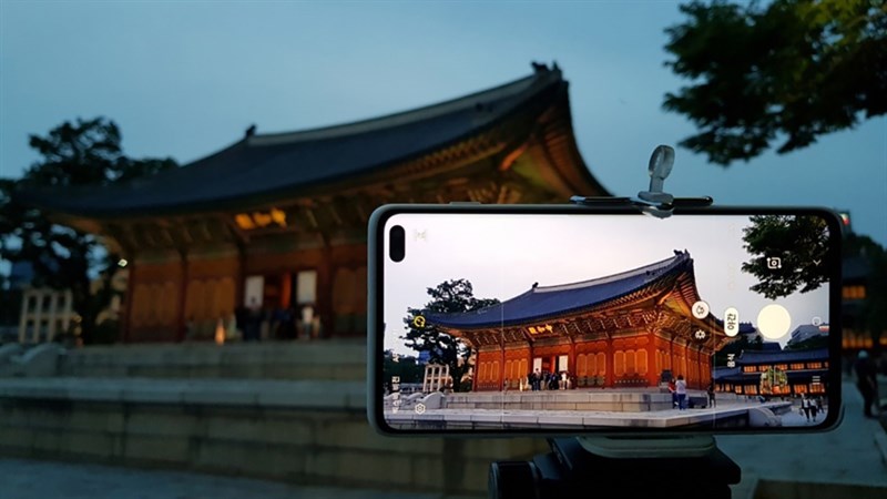 cách chụp ảnh đẹp trên điện thoại samsung