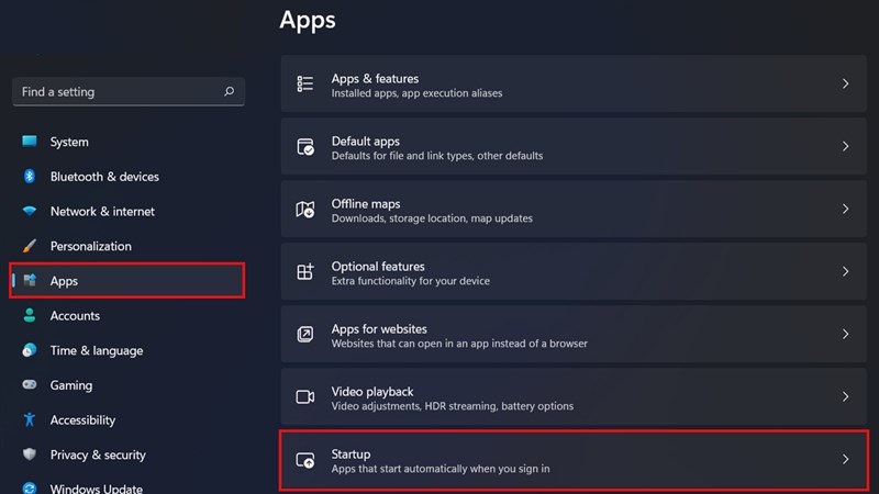 cách tắt ứng dụng khởi động cùng Windows 11 cách tắt ứng dụng khởi động cùng Windows 11