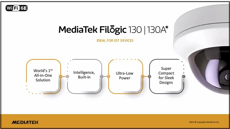 MediaTek ra mắt bộ đôi chip Filogic 130 và Filogic 130A