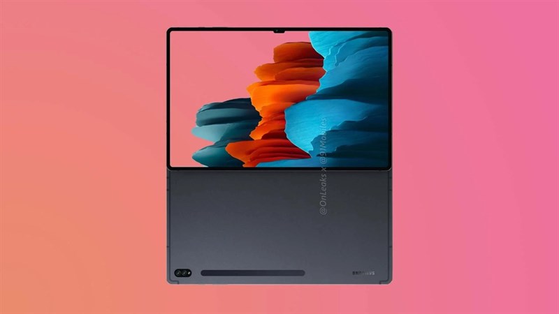 Notch của Samsung Galaxy Tab S8 Ultra có hai camera cao cấp Notch của Samsung Galaxy Tab S8 Ultra có hai camera cao cấp