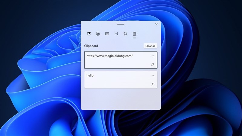 Cách bật các lịch sử Clipboard trên Windows 11