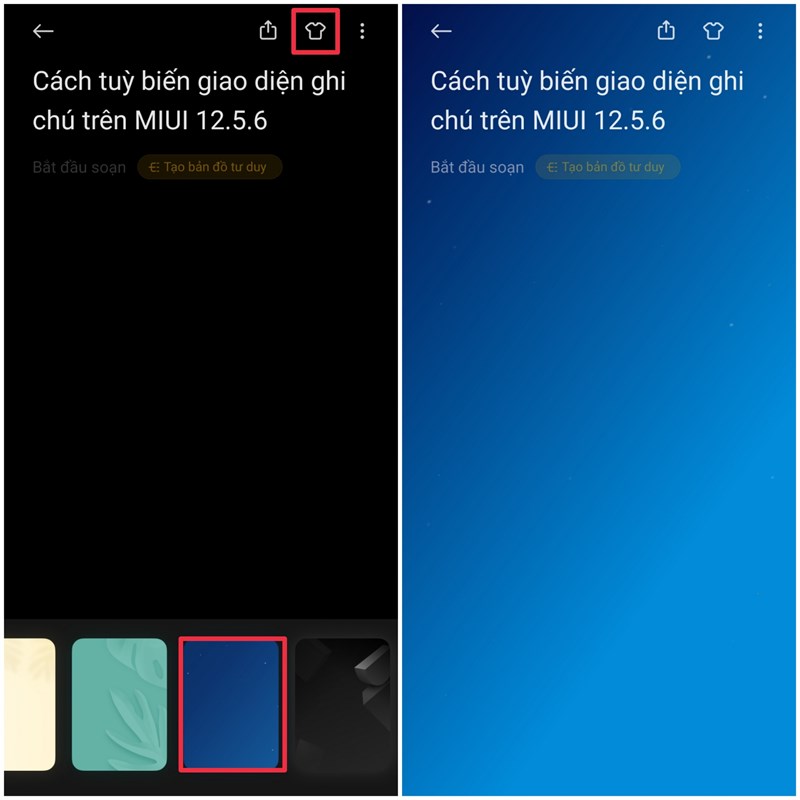 Cách tùy biến giao diện ứng dụng Ghi chú trên MIUI 12.5.6