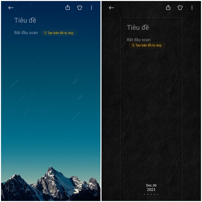 Cách tùy biến giao diện ứng dụng ghi chú Xiaomi trên MIUI 12.5.6