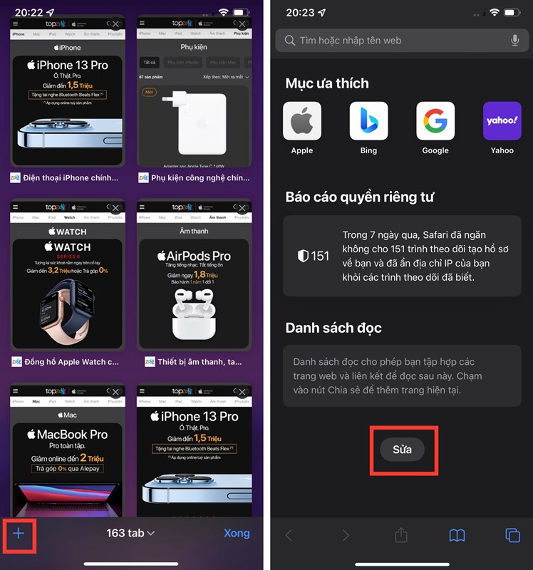 Cách tùy chỉnh trang bắt đầu Safari trên iPhone Cách tùy chỉnh trang bắt đầu Safari trên iPhone