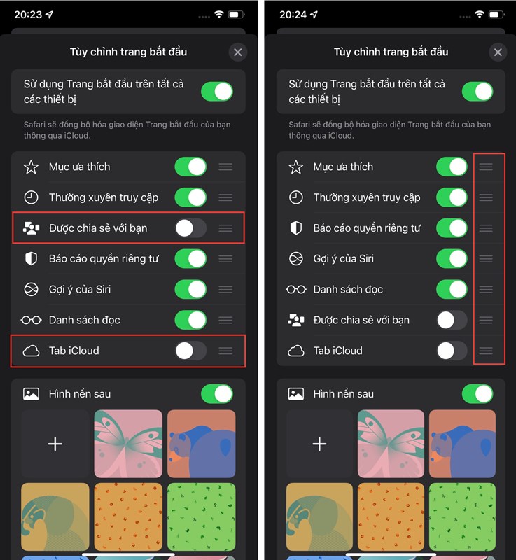 Cách tùy chỉnh trang bắt đầu Safari trên iPhone Cách tùy chỉnh trang bắt đầu Safari trên iPhone